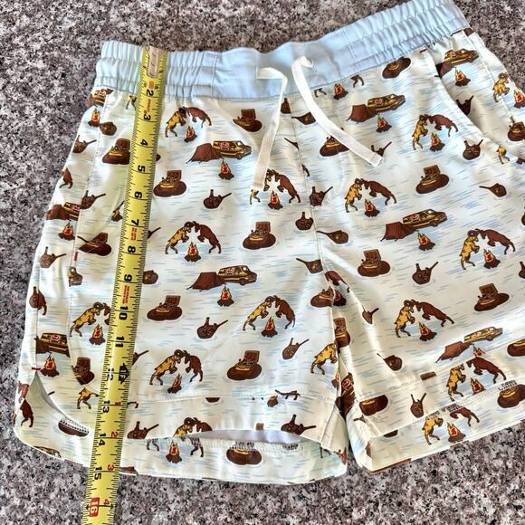 Magellan Shiner Bock Beer Mens Swim Trunks Shorts Rams Van Camping Print Sz Sm - Picture 12 of 14